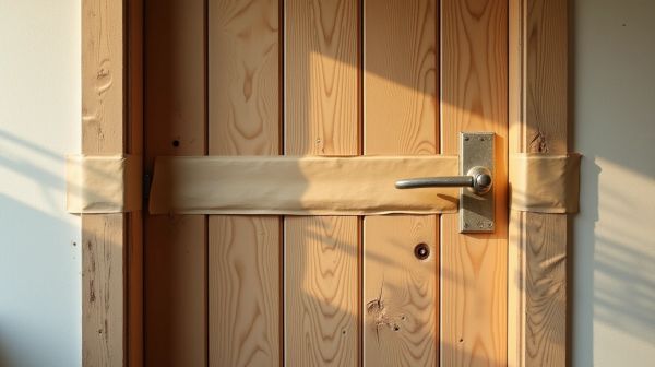 Comment améliorer l'isolation de votre porte avec une bande isolante